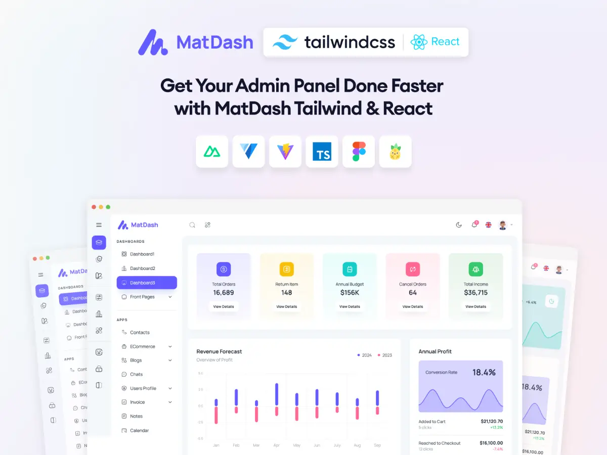 Flowbite Dashboard image number 11