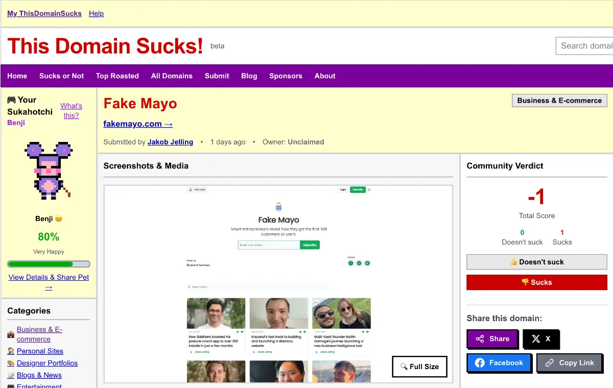 This Domain Sucks! image number 11