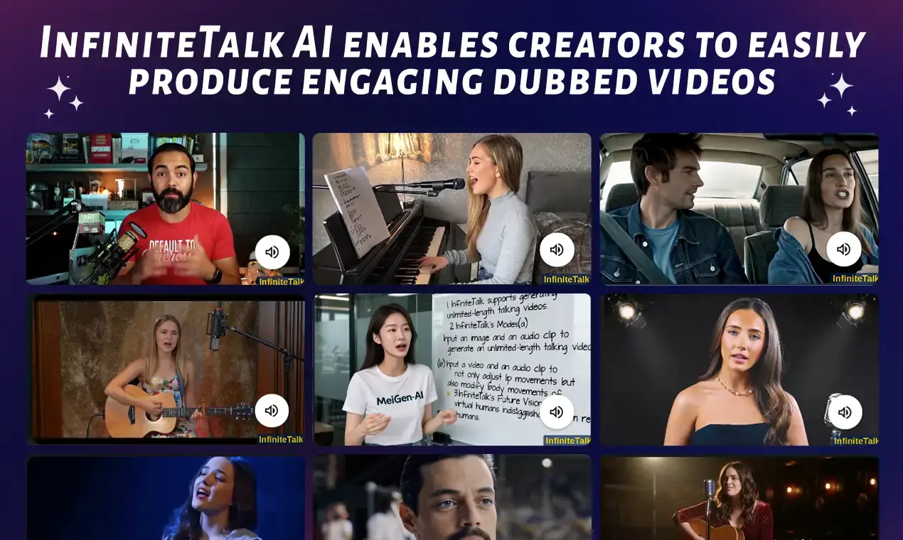 Infinite Talk AI image number 01