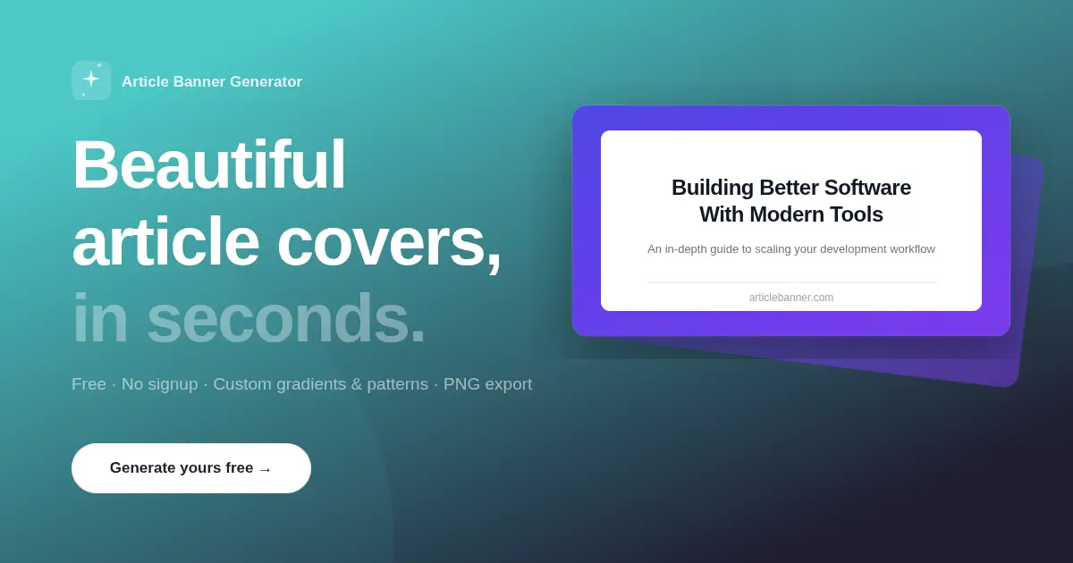 Article Banner product image