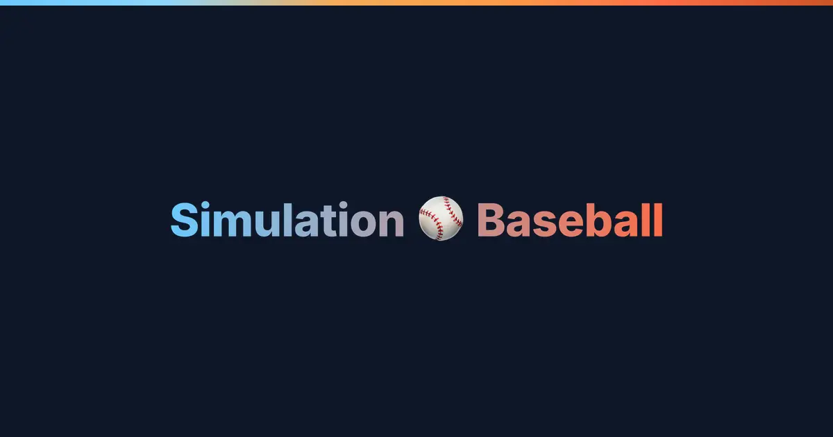 Simulation Baseball product image