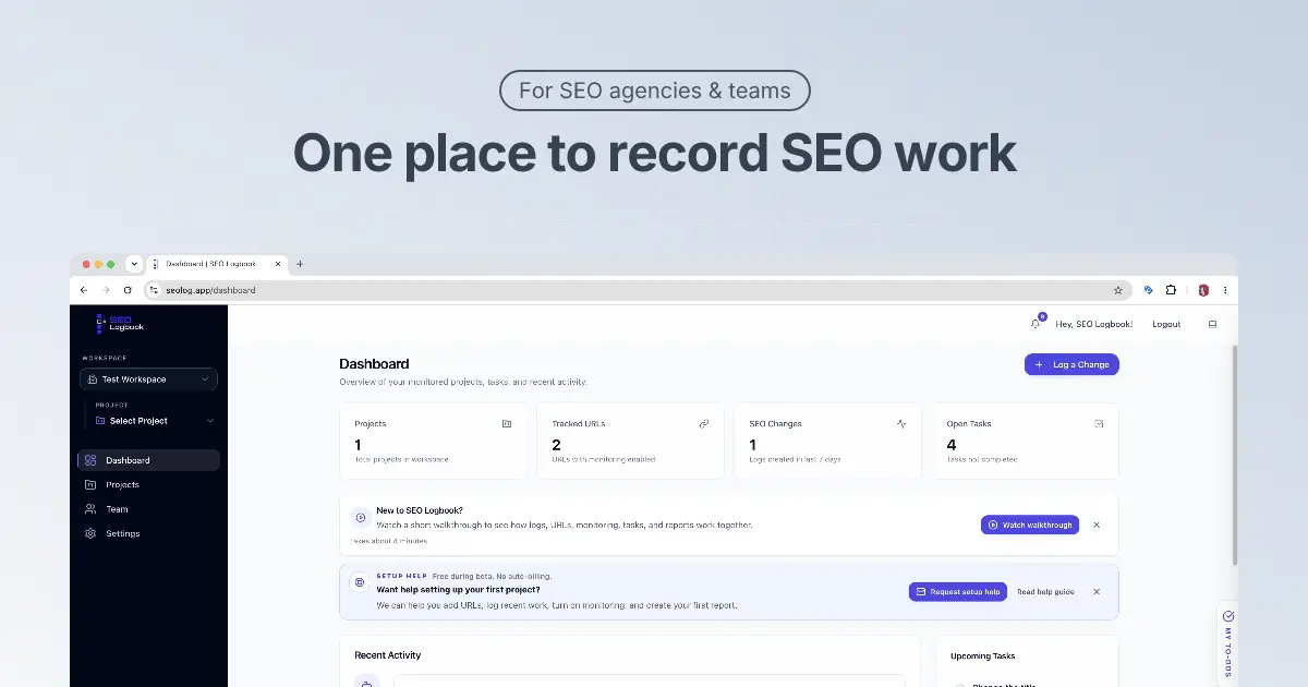 SEO Logbook image number 11