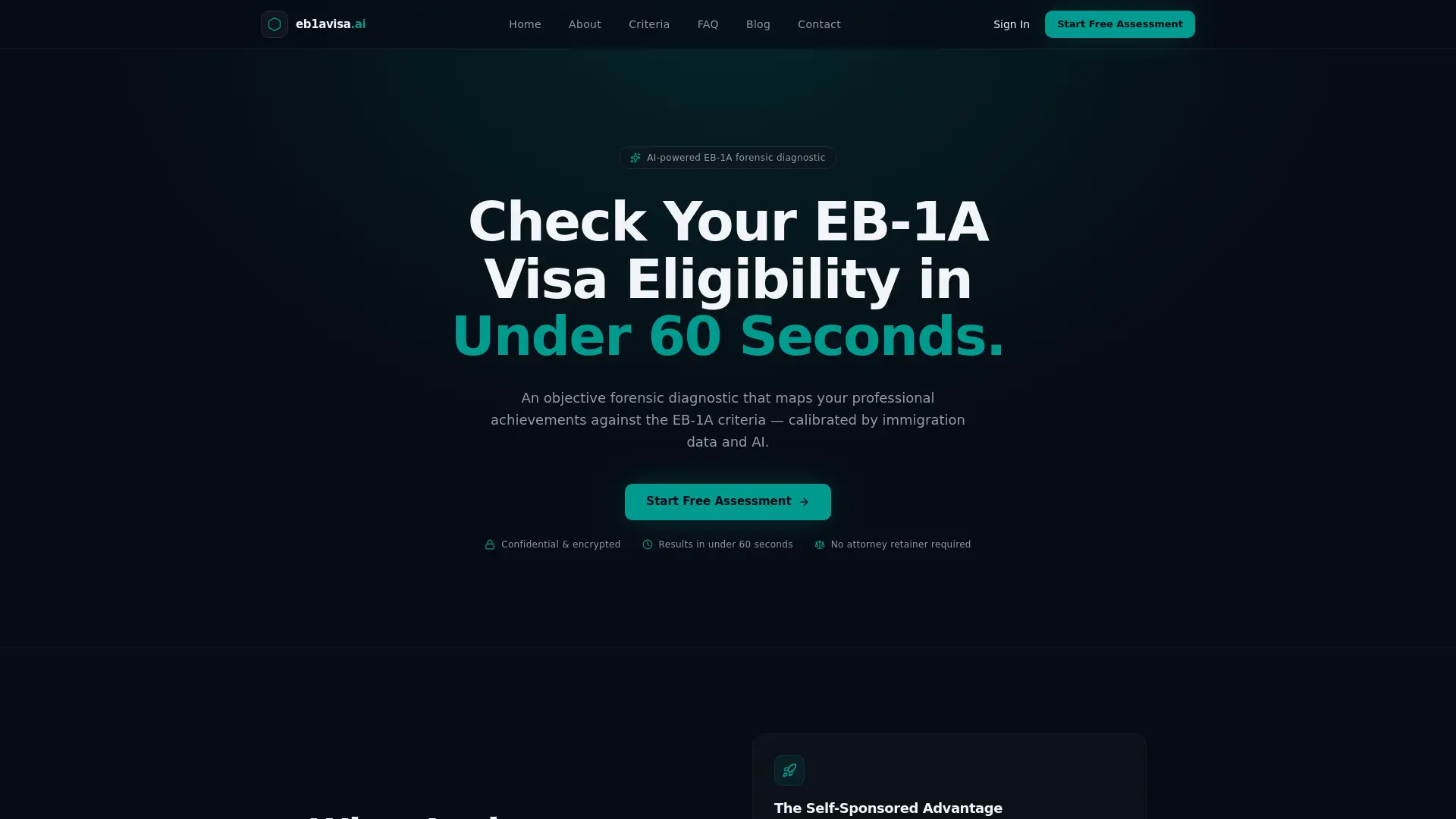EB1A Visa AI product image