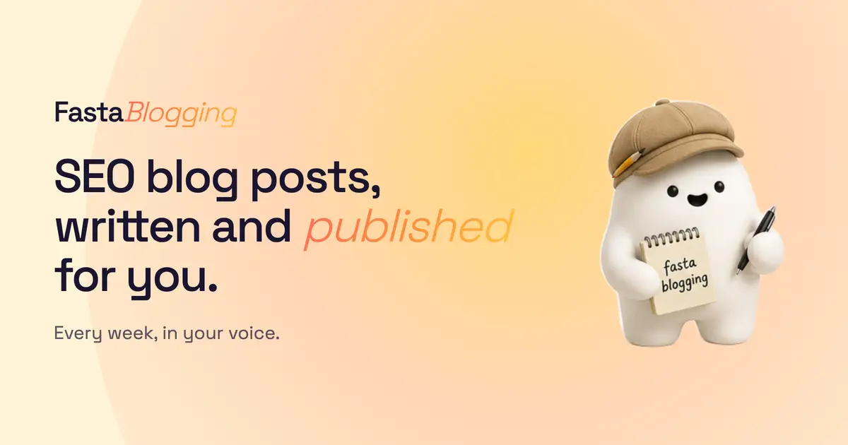 Fasta Blogging product image