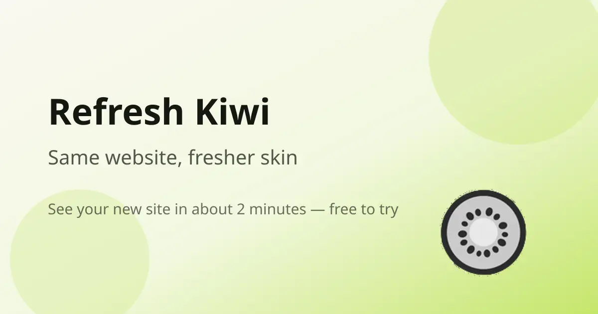 Refresh Kiwi product image