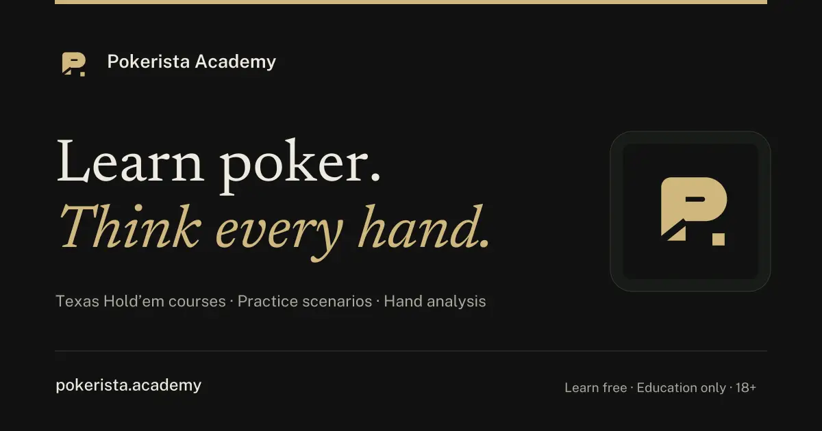 Pokerista Academy product image