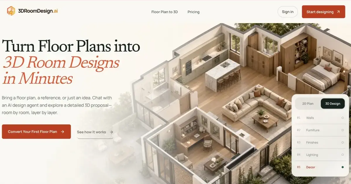 AI 3D Room Designer image number 11