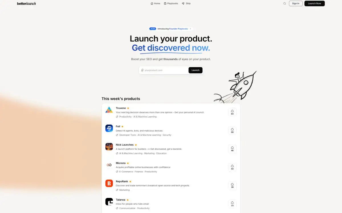 Better Launch image number 01