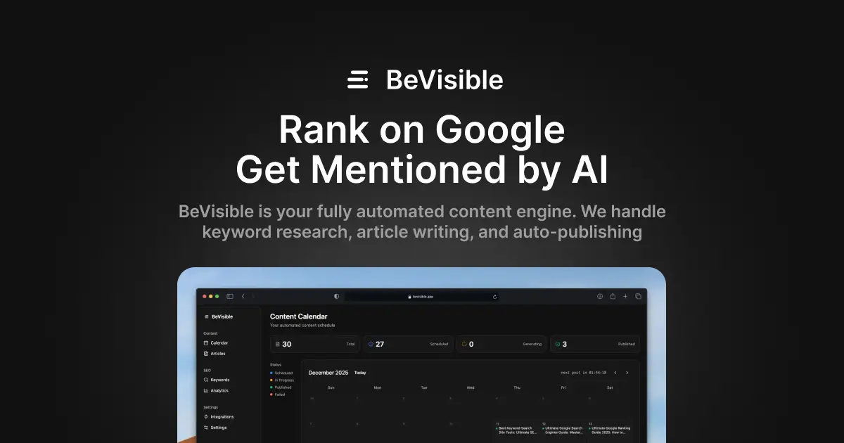 BeVisible image number 01