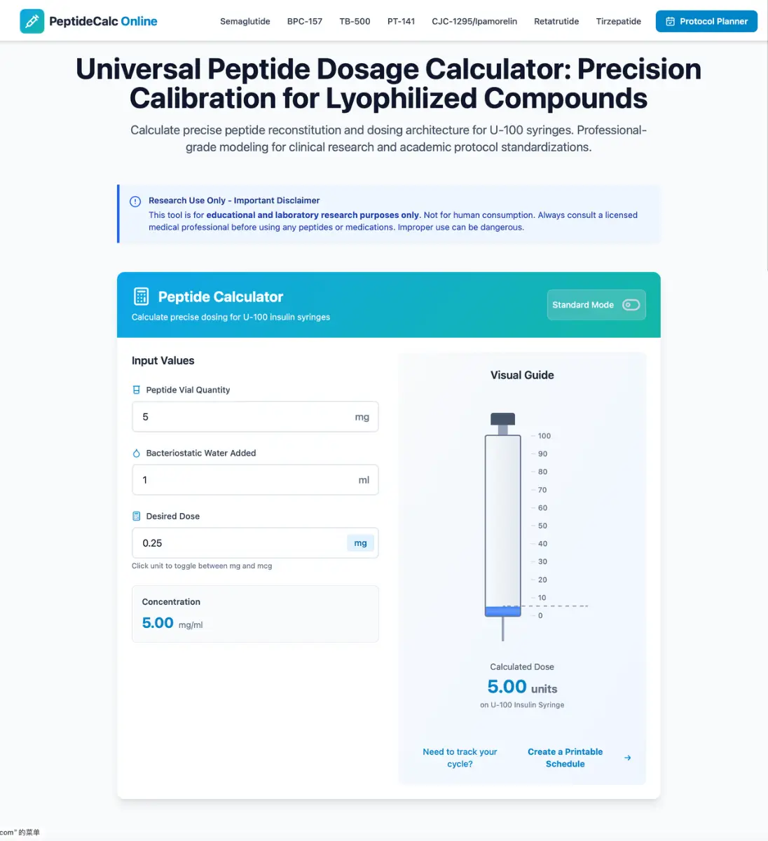 Peptide Calculator Online image number 11