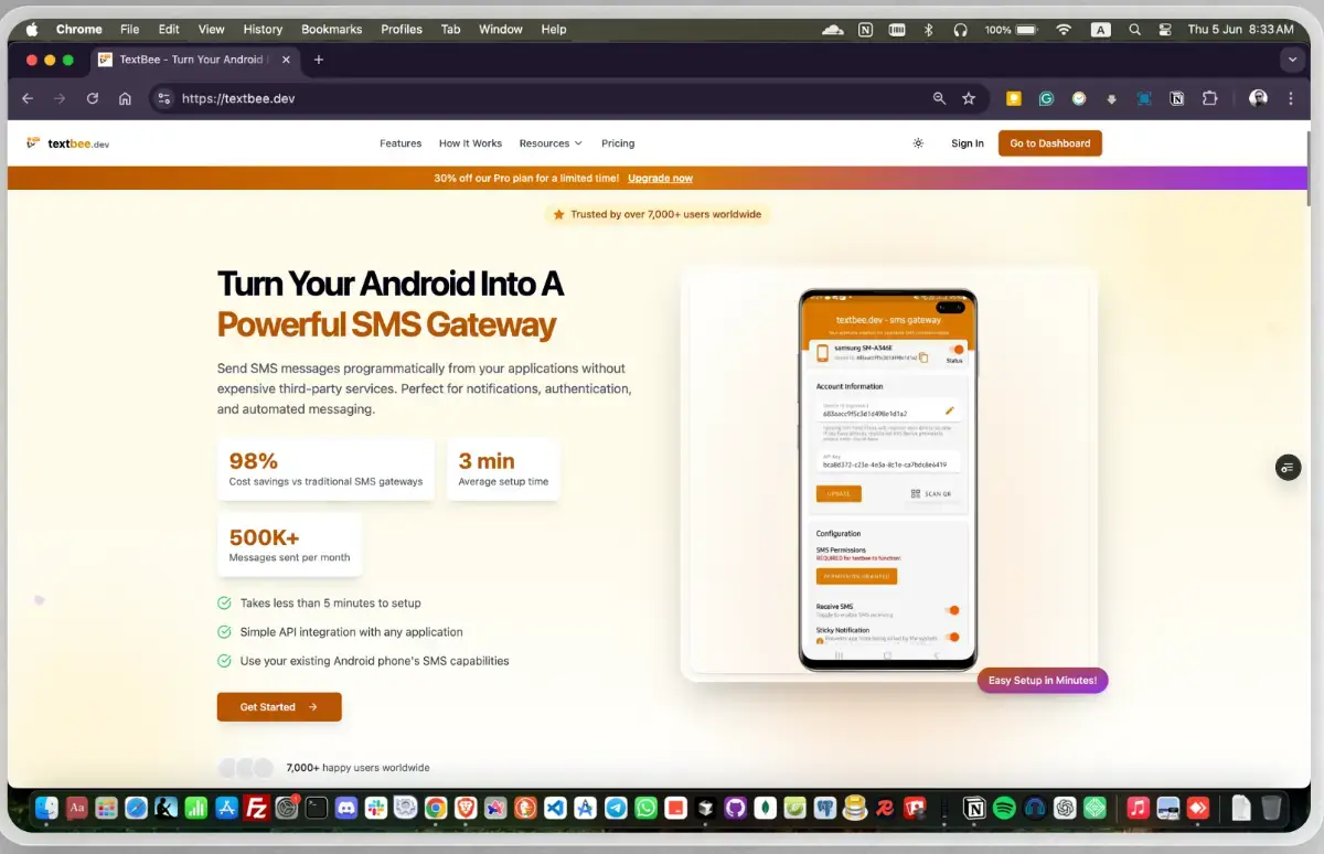 textbee.dev - sms gateway image number 11