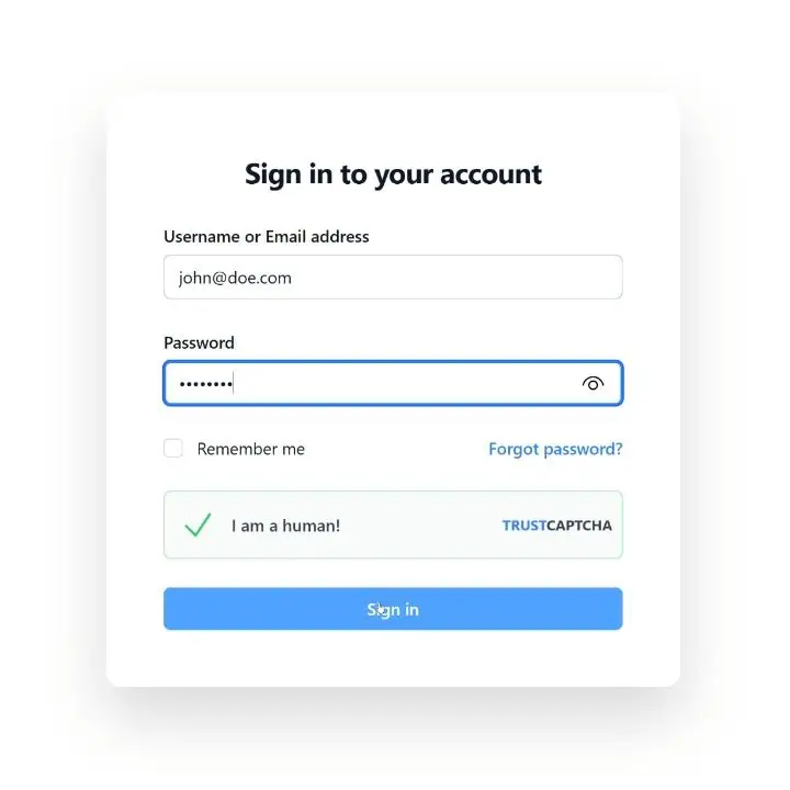 TrustCaptcha image number 01