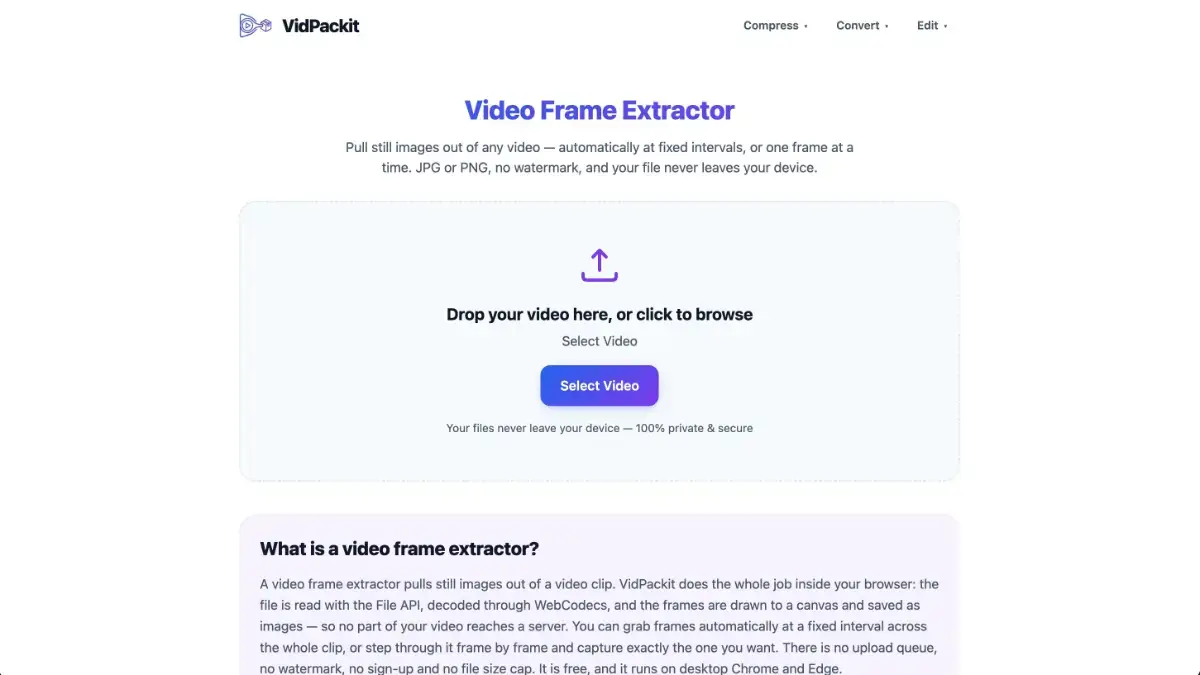 Video Compressor - VidPackit image number 11