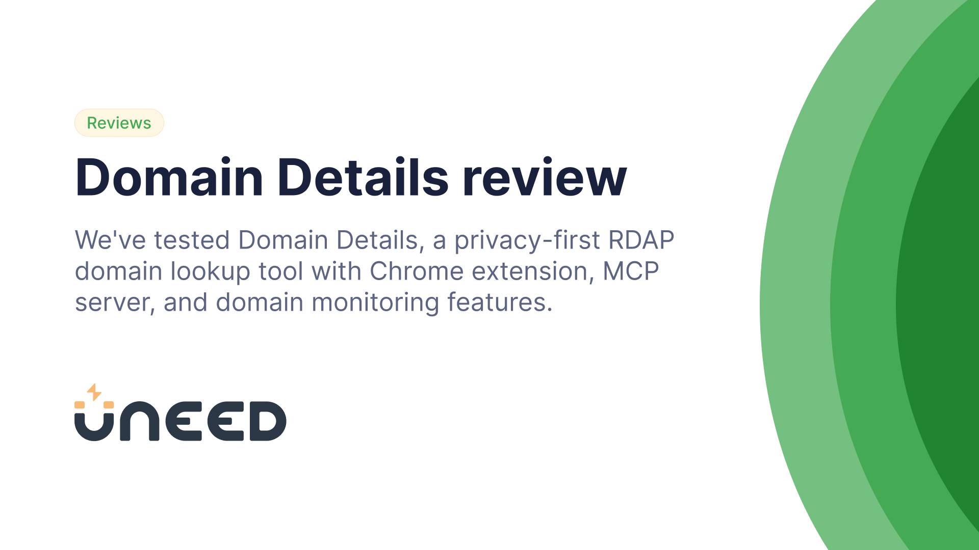 Domain Details Review - Privacy-First Domain Research